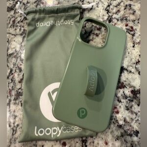 Loopy Case Green iPhone 13 Pro Case